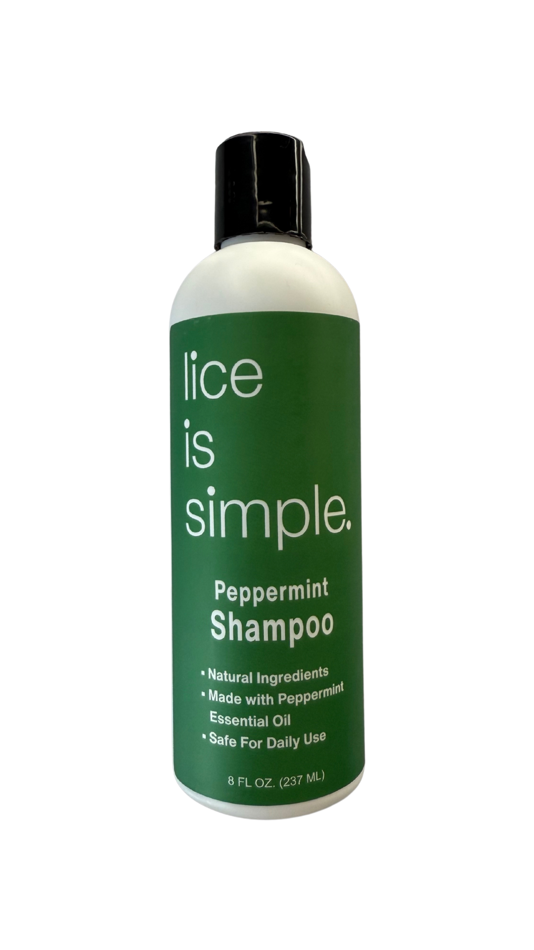 Simple Peppermint Shampoo - Natural Ingredients, Safe for Daily Use